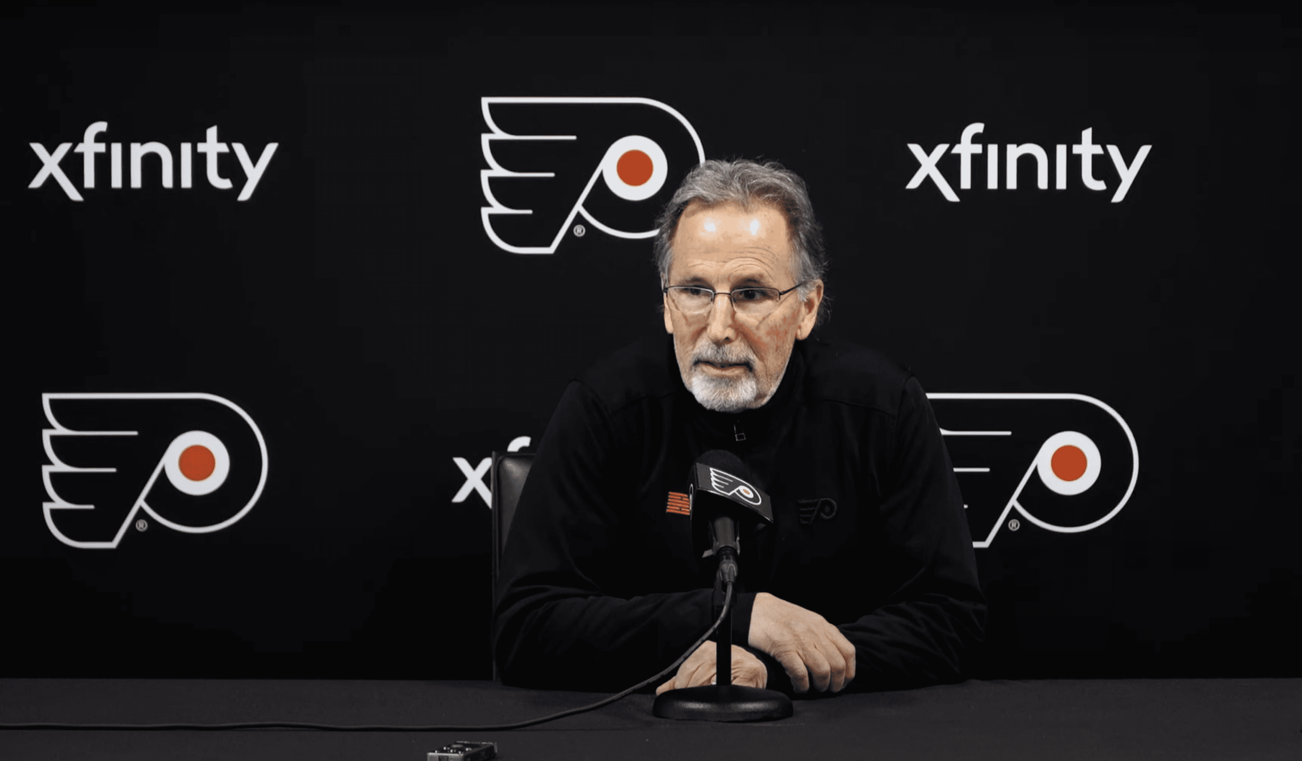 Flyers' head coach John Tortorella